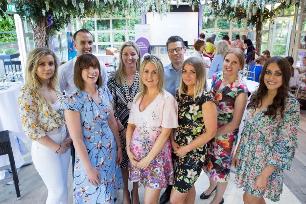 Network Ireland Cork President, Karen Fleming (Back row, 2nd from left), pictured with some of the Hayfield Manor Team at the Network Ireland Cork Summer Barbeque at The Maryborough House Hotel on Thursday evening Picture: Michael O’Sullivan/OSM PHOTO